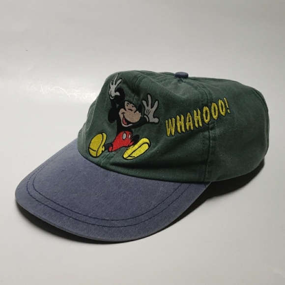 Disney Other - Official Disney Mickey Mouse Vintage 90s Embroidered Adult Hat Baseball Cap